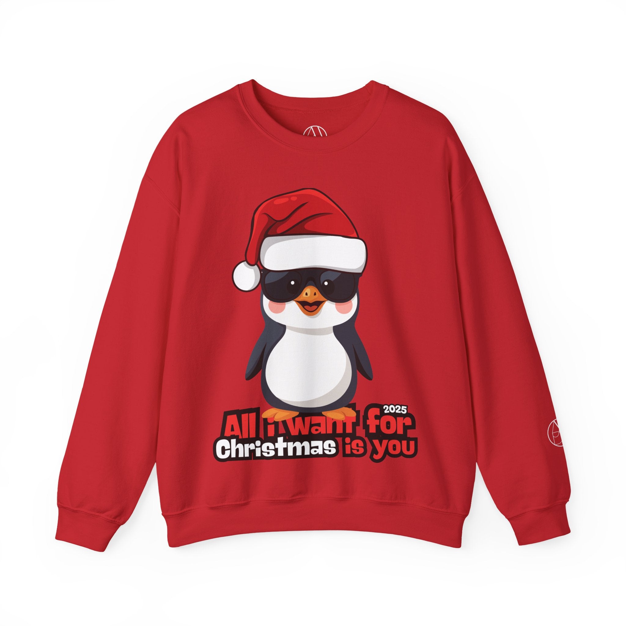 Pull Pingouin - All I want for Christmas is you