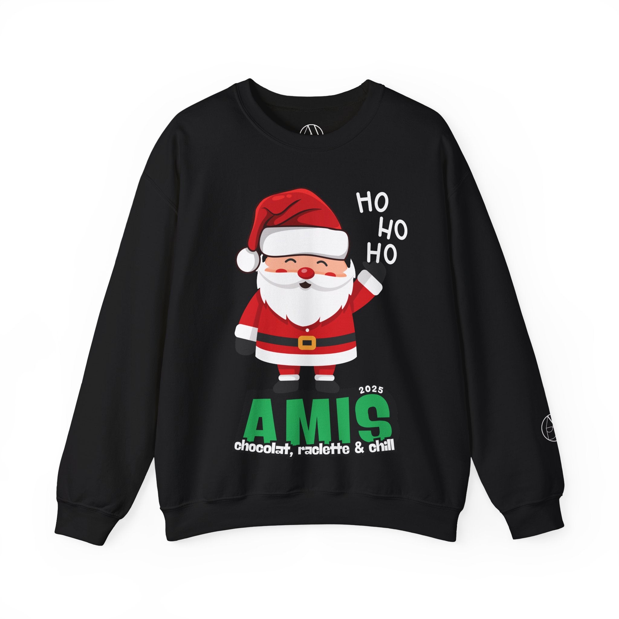 Pull Père Noël - Amis, chocolat, raclette & food