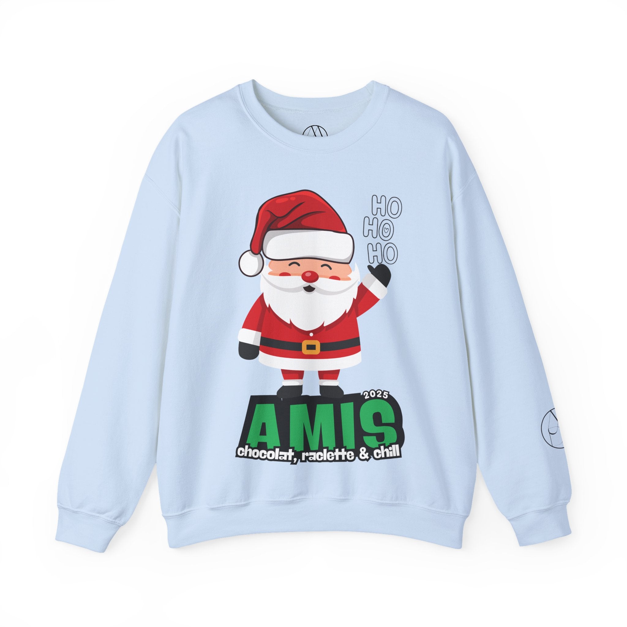 Pull Père Noël - Amis, chocolat, raclette & food