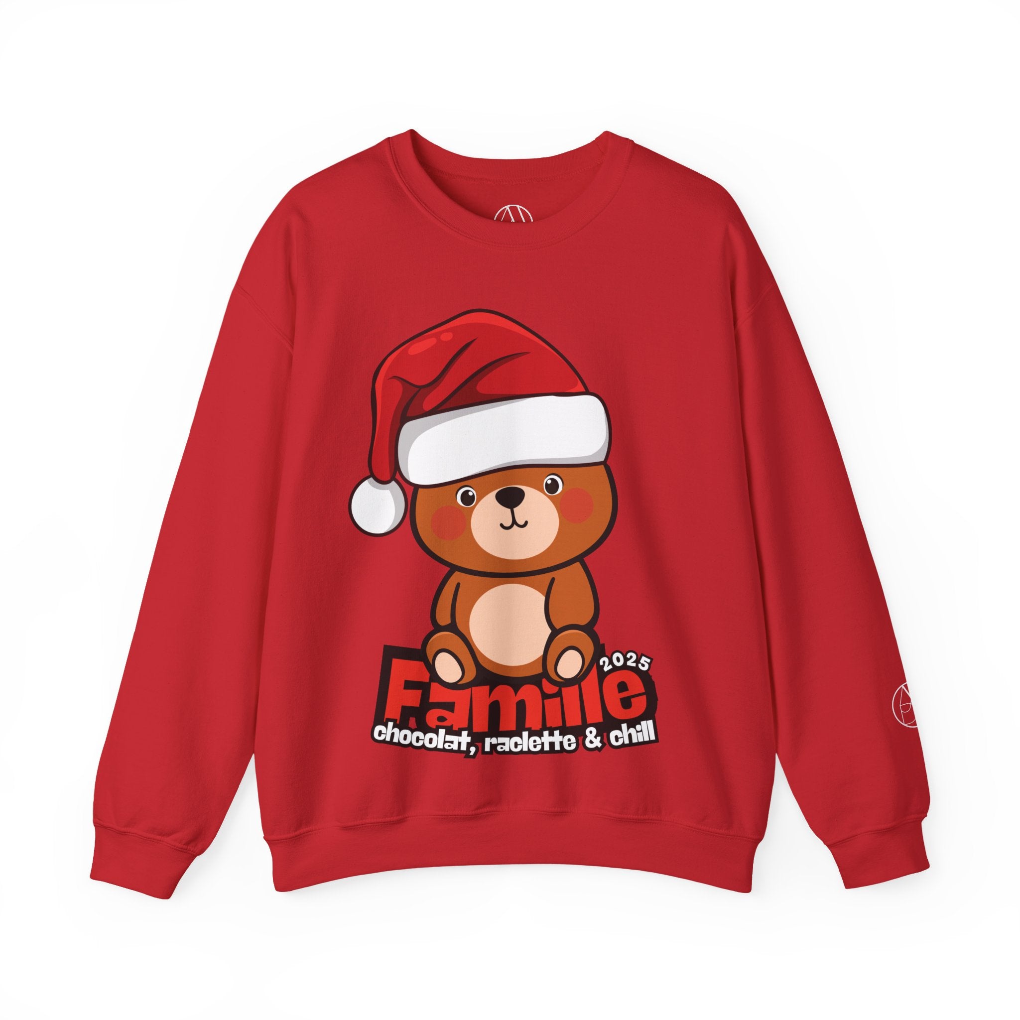 Pull Ours - Famille, chocolat, raclette & chill