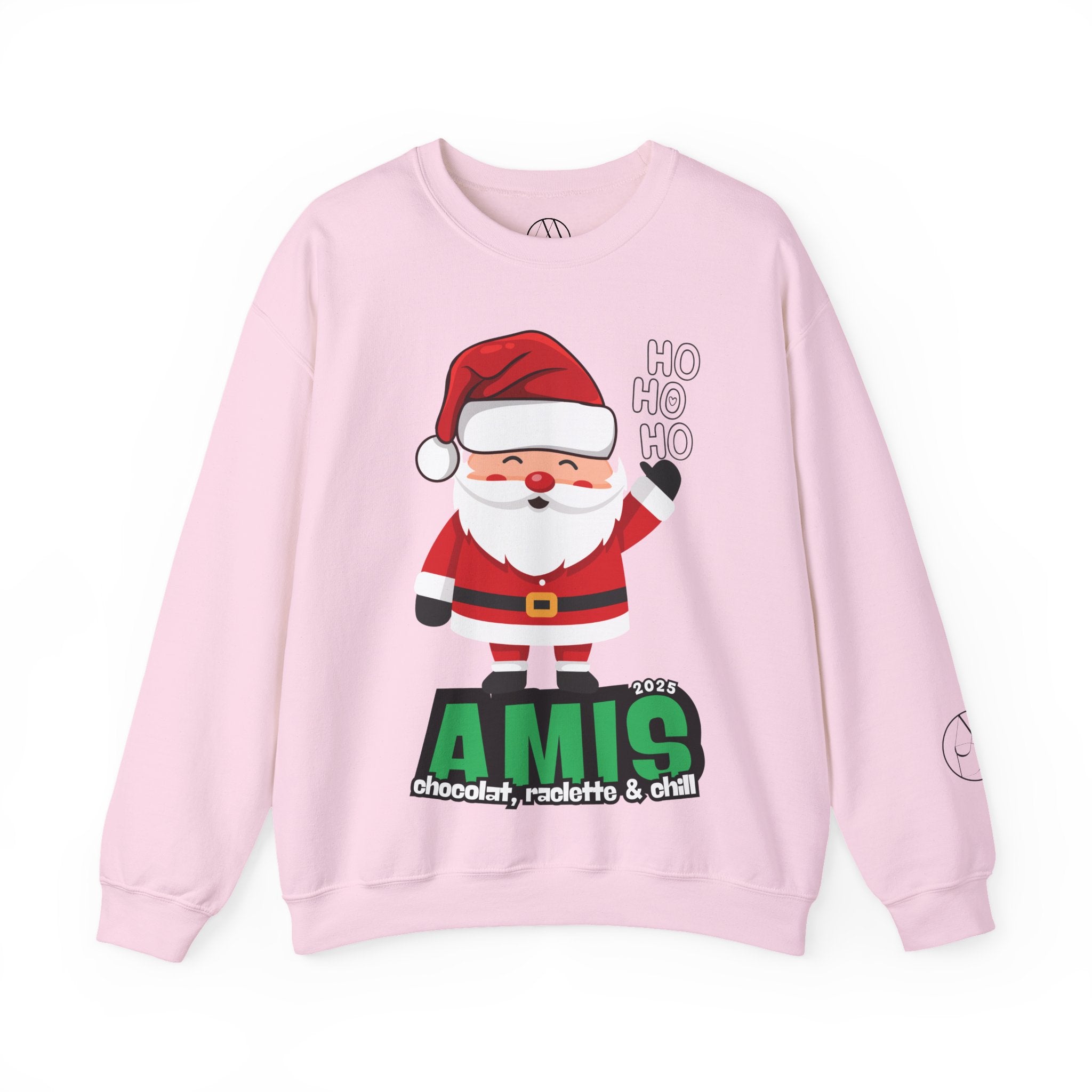 Pull Père Noël - Amis, chocolat, raclette & food