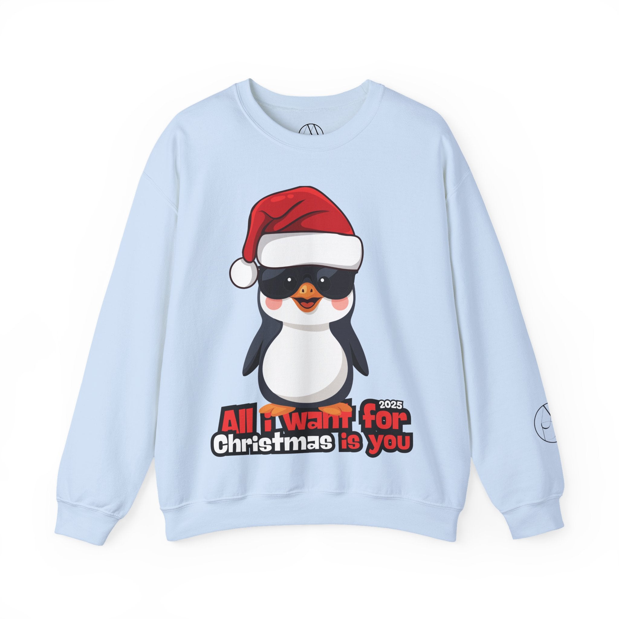 Pull Pingouin - All I want for Christmas is you