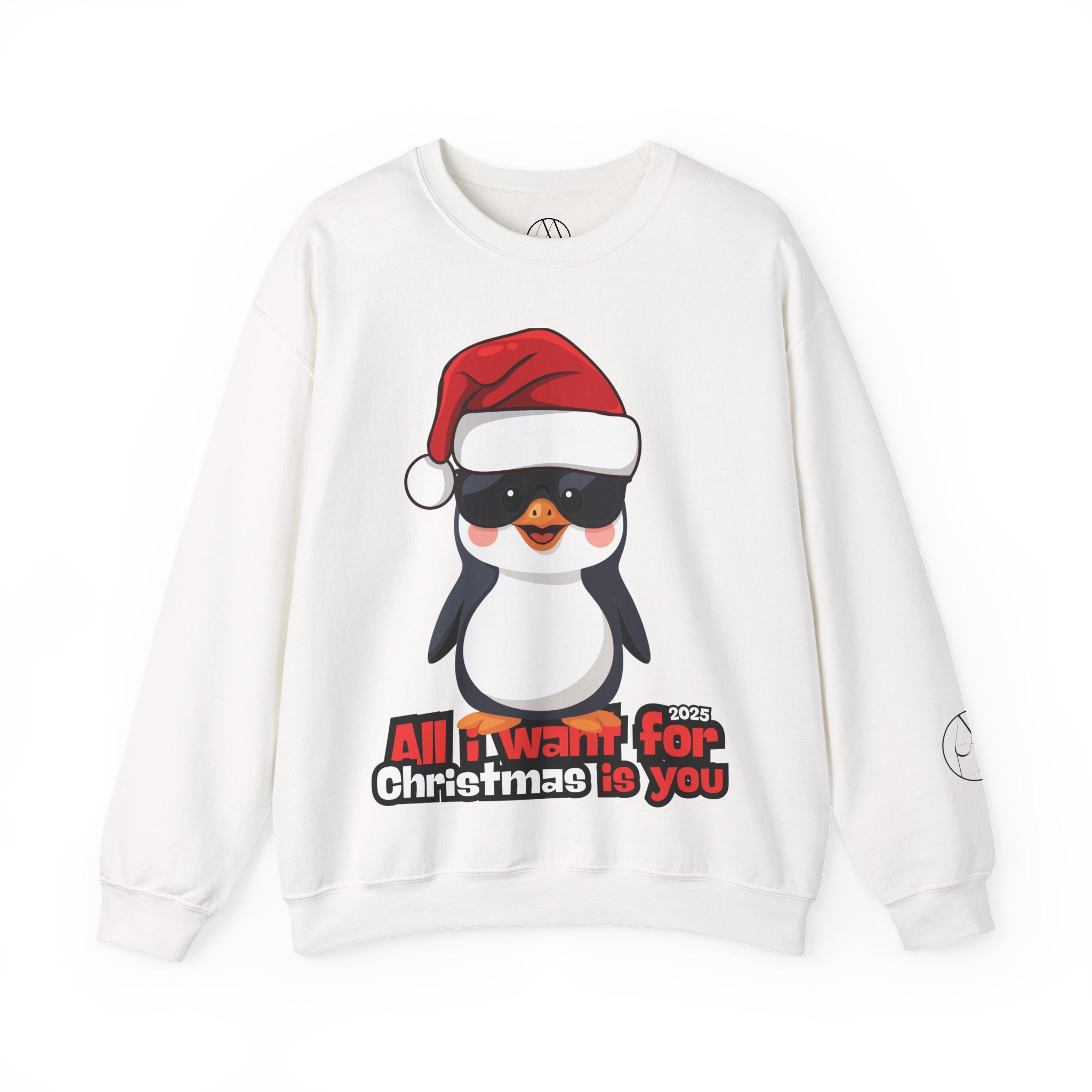 Pull Pingouin - All I want for Christmas is you