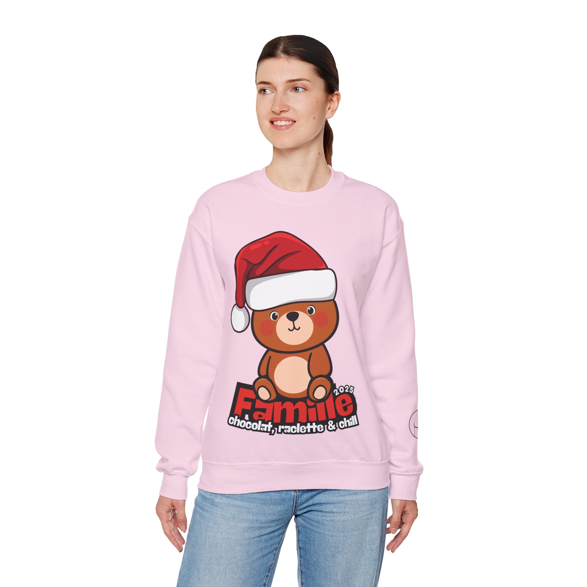 Pull Ours - Famille, chocolat, raclette & chill